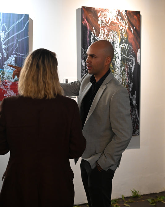 Artist Talk at Birrunga Gallery - Kane Brunjes
