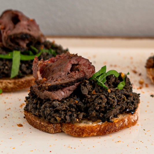 Kangaroo & Olive Tapenade