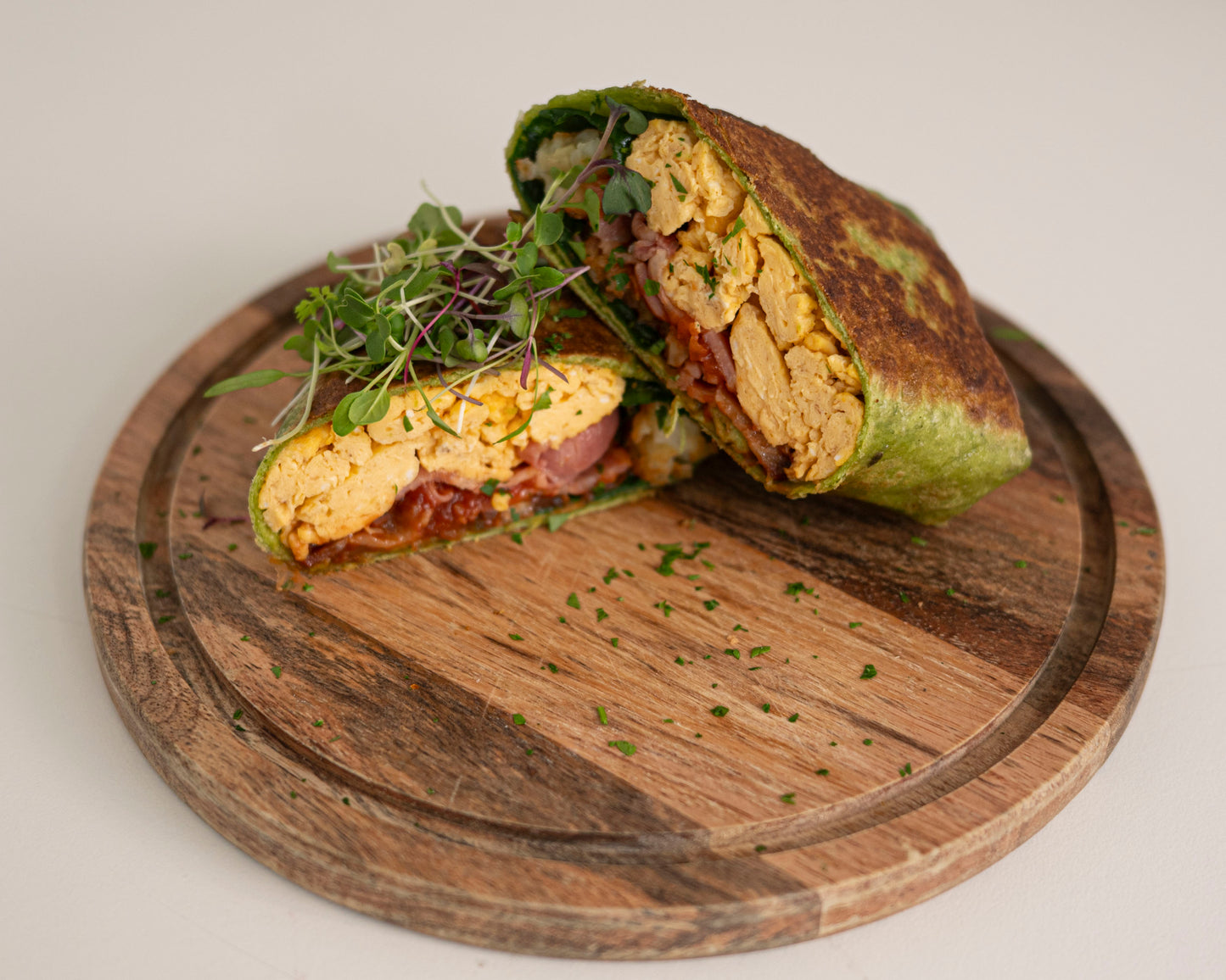 Breakfast Wrap Platter